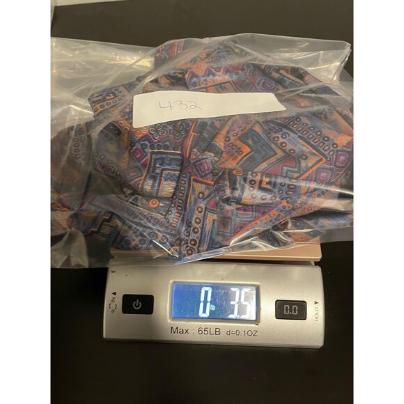 Vintage Ridge T Shirt Womens Large Blue Purple Abstract Button Up Blouse 90s Top - Picture 6 of 6